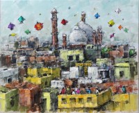 Zahid Saleem, 20 x 24 Inch, Acrylic on Canvas, Figurative Painting, AC-ZS-034
